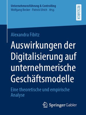 cover image of Auswirkungen der Digitalisierung auf unternehmerische Geschäftsmodelle